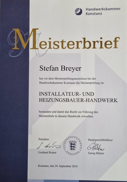 MEISTERBRIEF