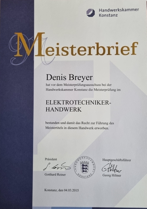 MEISTERBRIEF